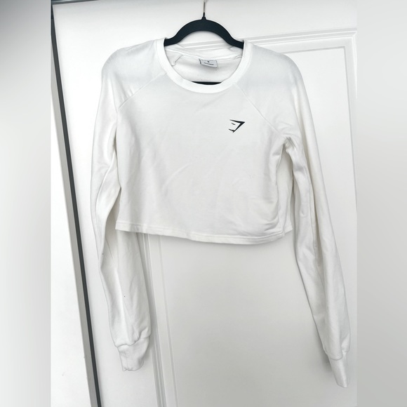 Gymshark Sweaters - Donated - Training Fleece Cropped Sweatshirt
